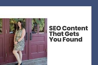 be your SEO content writer