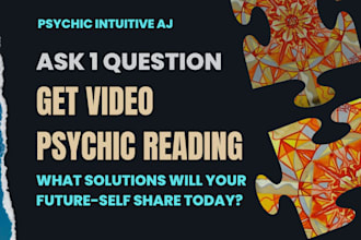 answer 1 question in video psychic reading