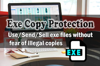 provide copy protection for exe files