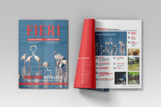 design magazine layout, editorial and publication