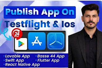 upload your ios app to appstore, testflight and apple store