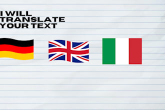 translate anything in several languages