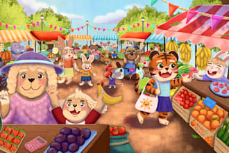 do the illustrations for your picture book
