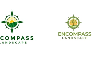 design professional landscape, grass trimming, and lawn care logo