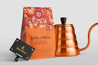 design coffee bag, coffee label and coffee packaging designs