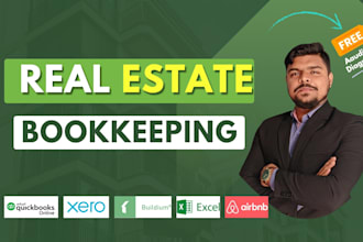 do real estate airbnb rental fix and flip bookkeeping on quickbooks online