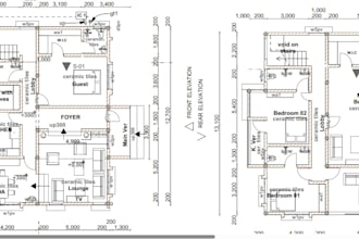 convert diagrams and plans to 2d and 3d autocad and archicad