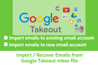 import or recover mail from google takeout mbox