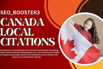 top canada local citations for local business seo gmb rank