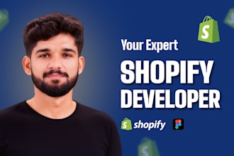 be your shopify custom coding developer and figma to shopify expert