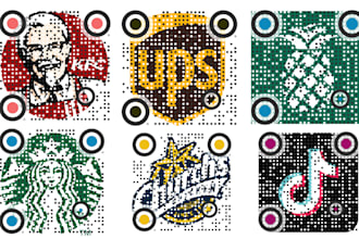 create a professional qr code design with your logo