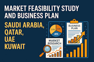 market feasibility study and business plan of saudi arabia, qatar, uae, kuwait