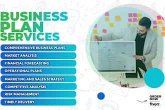 write your business plans, pitch deck and proposals