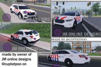 make a cheap high quality erlc livery in a short amount of time