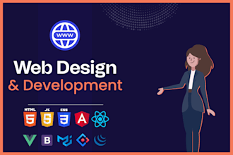 develop a website for your business needs