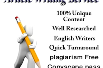 do engaging SEO article writing or blog writing in 24 hours