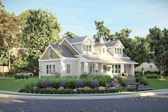 quick attractive exterior renders