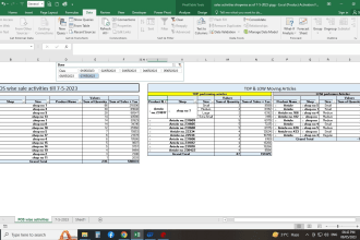 do all sorts of data entry, pivot tables and present in a conclusive report form