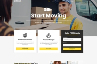 do moving company business website