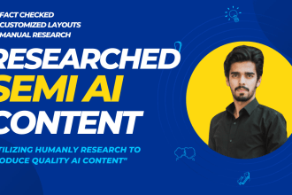 be your semi ai blog content writer