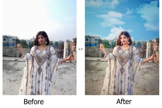 do photo color grading, retouching, and beautification