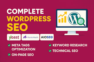 be your no 1 ranking  wordpress SEO expert