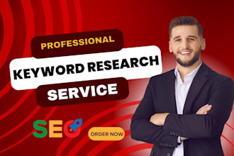 do SEO keyword research and competitor analysis