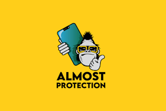 do design a modern tech mobile ,security and technology logo