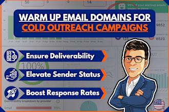 warm up your email domains for cold outreach campaigns