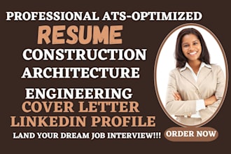 write a professional engineering resume and cover letter