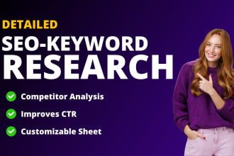 do profitable SEO keyword research and competitor analysis for your niche