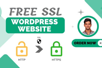install a free SSL certificate in 1 just hour or fix https error