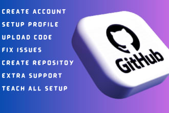 setup github account and all configuration
