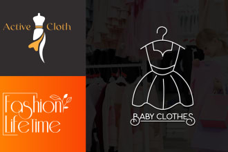 do professional clothing brand logo design