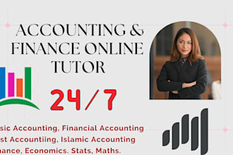 be your accounting and finance online tutor