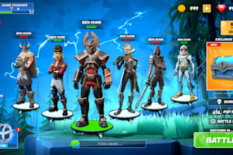 design perfect game UI, gui, hud for consoles, PC and mobile