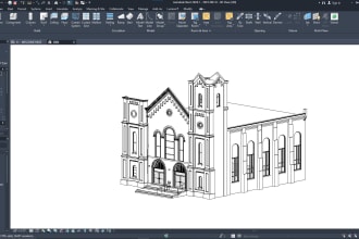 converte PDF to accurate  3d revit model