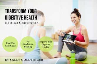 be your gut health nutritionist for reduced stomach bloating