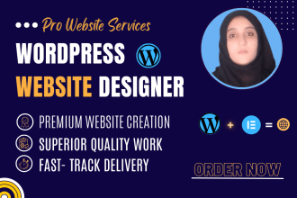 create digital marketing agency website using elementor