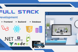 be your full stack developer vue js nuxt js react js laravel