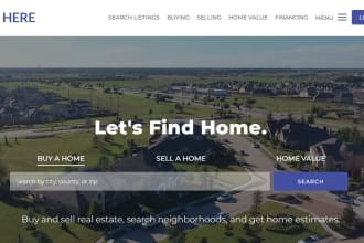 develop custom idx mls real estate website