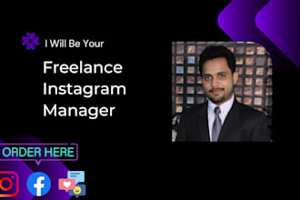 be your marketing assistant and instagram manager