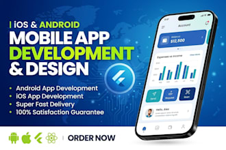 build android ios mobile app development using flutter and ai app creation