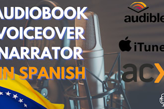 do audiobooks narrator for platforms like audible, itunes and acx