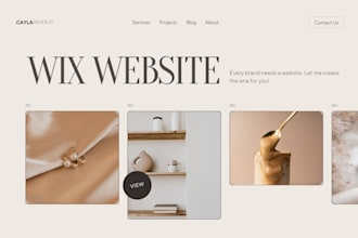 create your author website or landing page