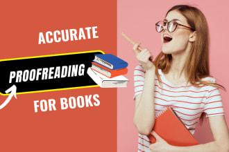 professionally edit and proofread the book