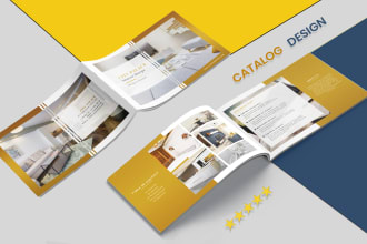 design modern product catalog, brochure and booklet