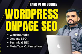 do complete wordpress onpage seo with yoast and rankmath for google top ranking