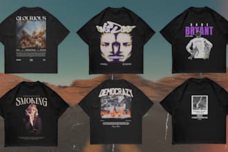 design awesome streetwear, edgy, y2k for your clothing brand