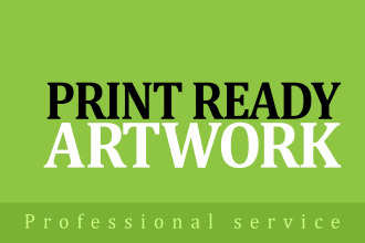 do the print preparation and create a prepress print file